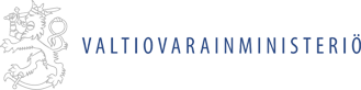 Organisaation logo Valtiovarainministeriö